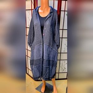 LUUKAA Grey Duster Sweater